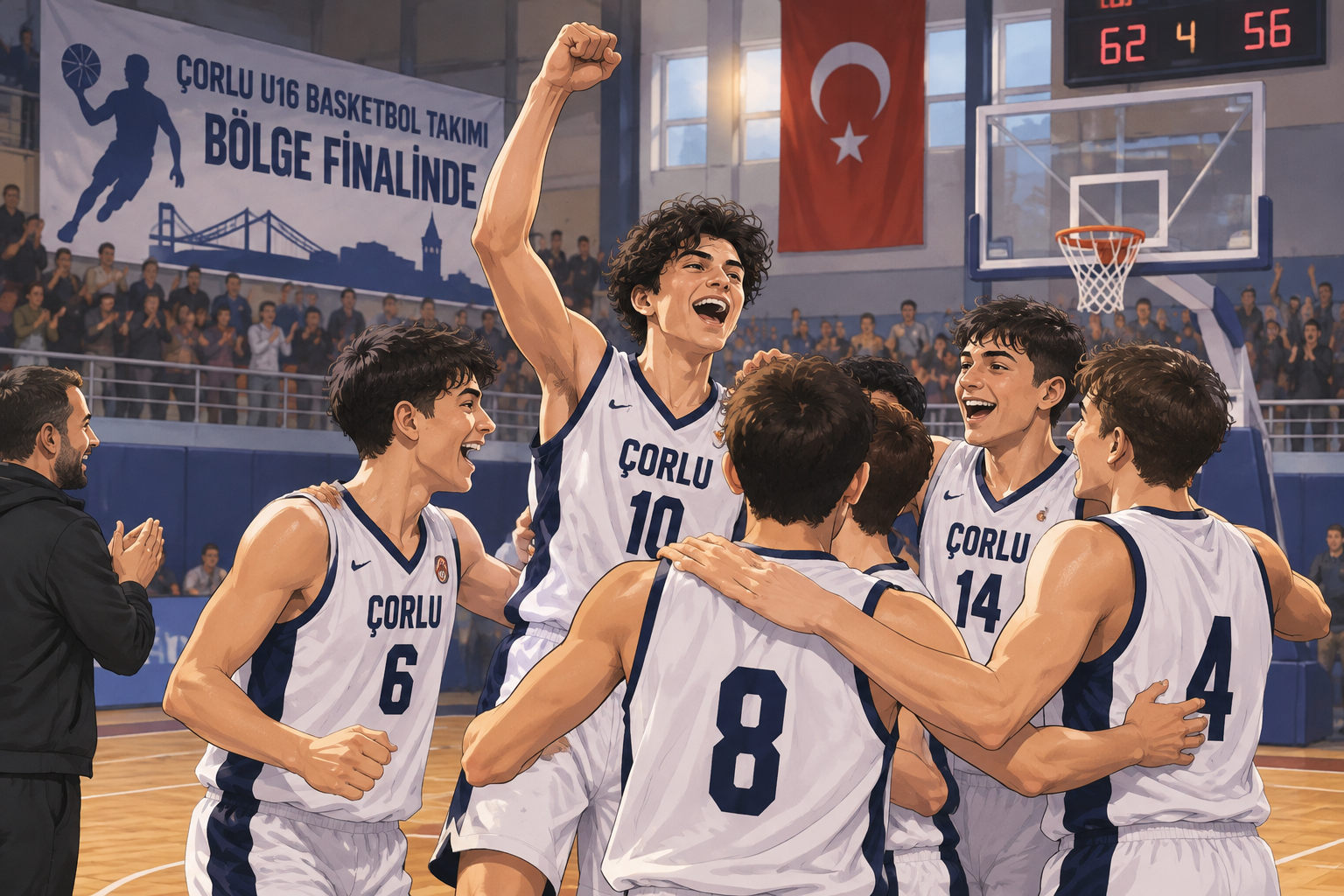 Genç basketbolcular finalde