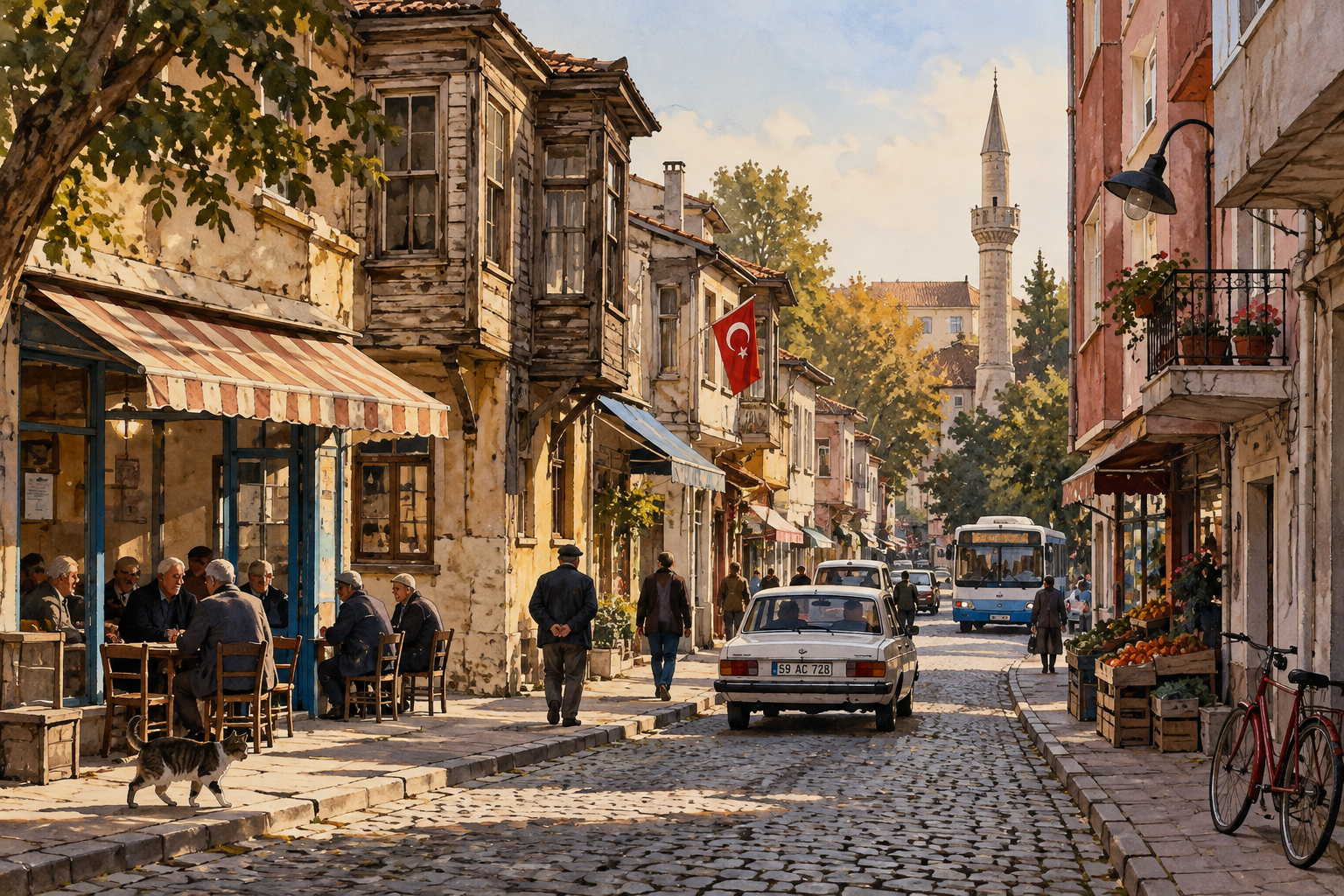 Kentin ruhu sokaklarında