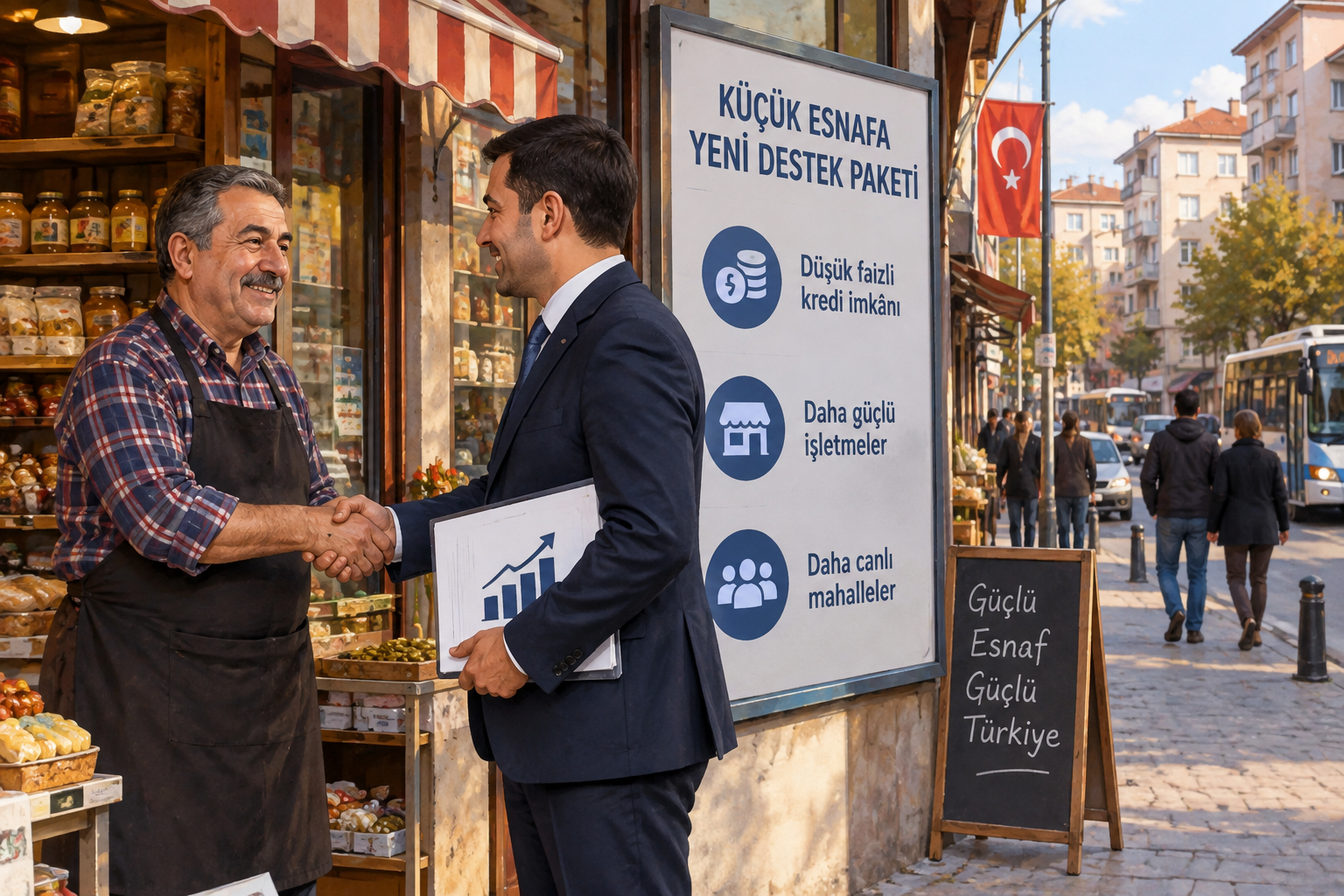 Esnafa yeni destek paketi